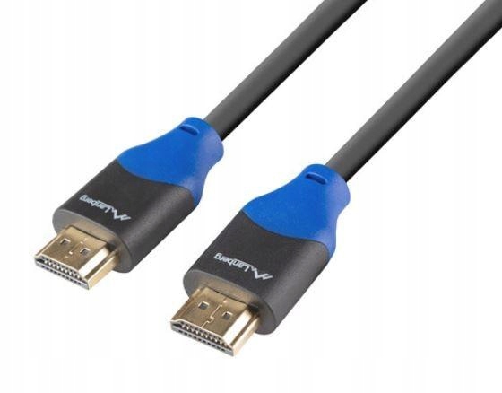 Kabel Hdmi M/M V2.0 3m 4K pełna miedź czarny Box