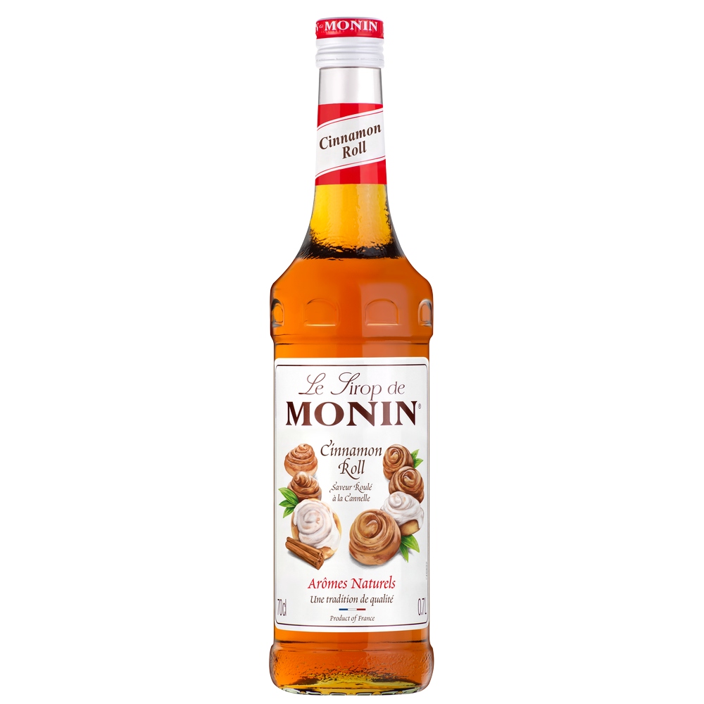 Levně Monin Barový sirup skořicové šneky 700 ml (Cinamon Roll)
