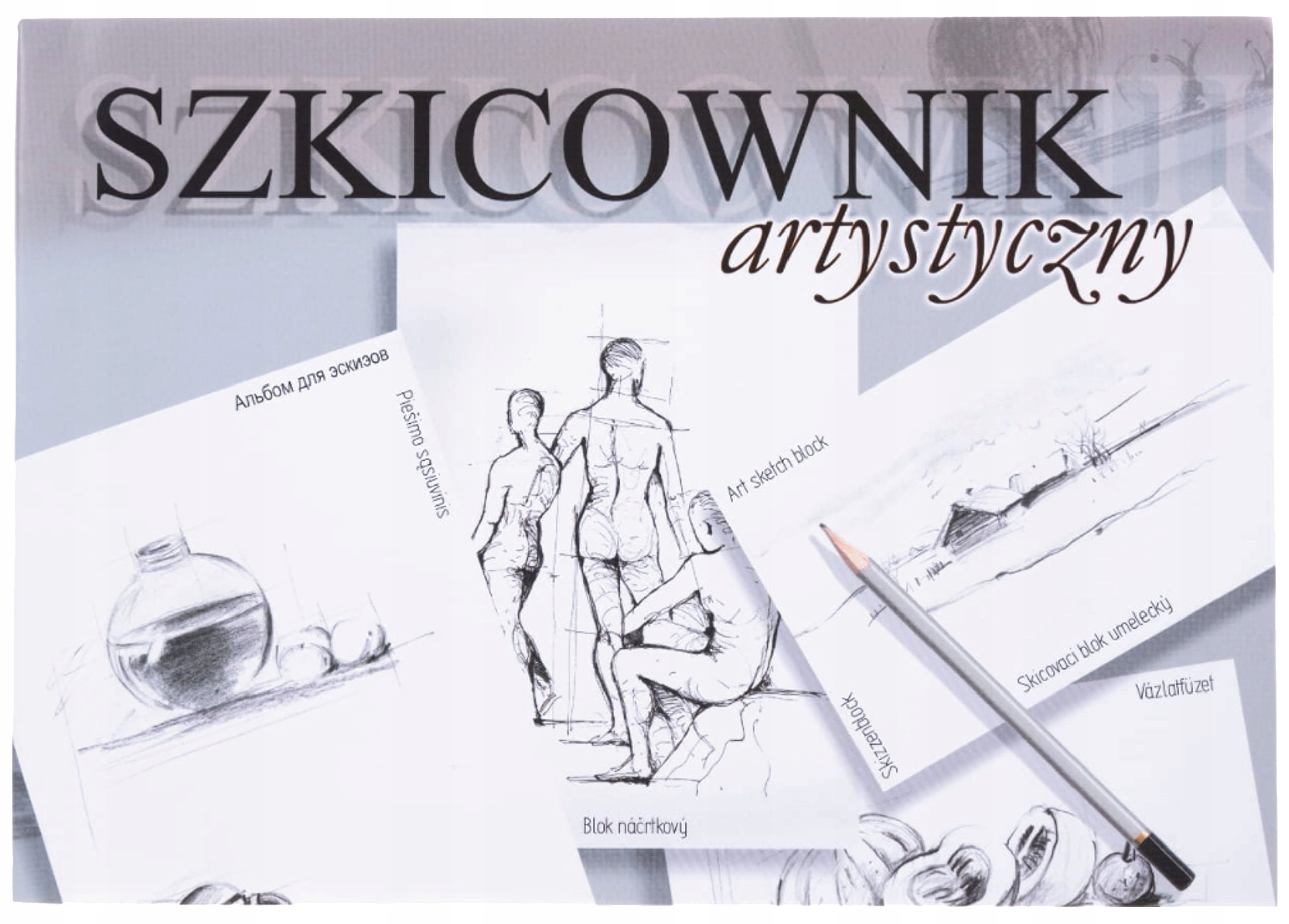 

Szkicownik Blok Artystyczny A4 Białe Kartki