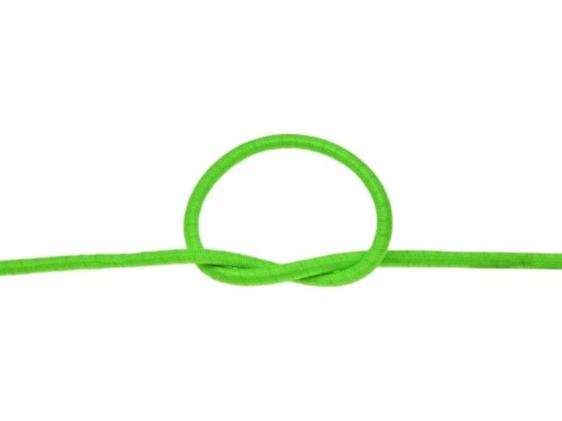 Guma Okrągła 3mm Zielony Neon 50m