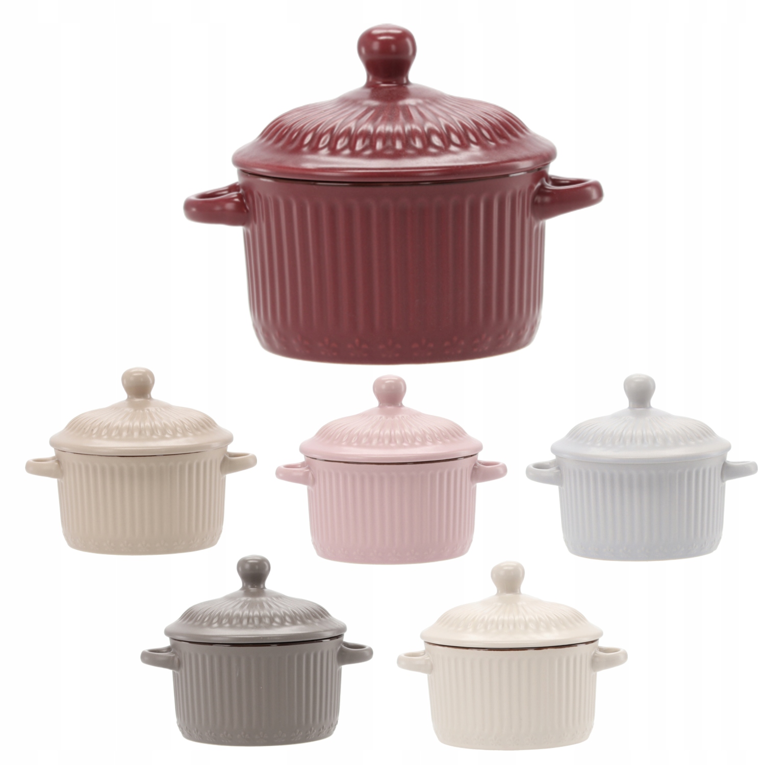 Bulionówka miska ceramiczna z pokrywką 500 ml