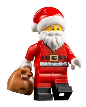 

Minifigurka hol253 Lego Święty Mikołaj z workiem
