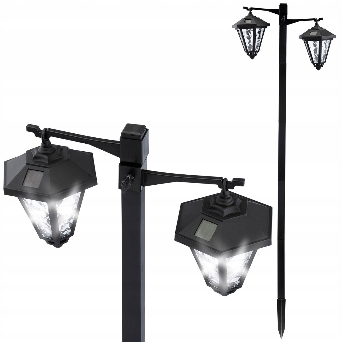 

Latarnia Solarna lampa ogrodowa Led 137CM Wysoka