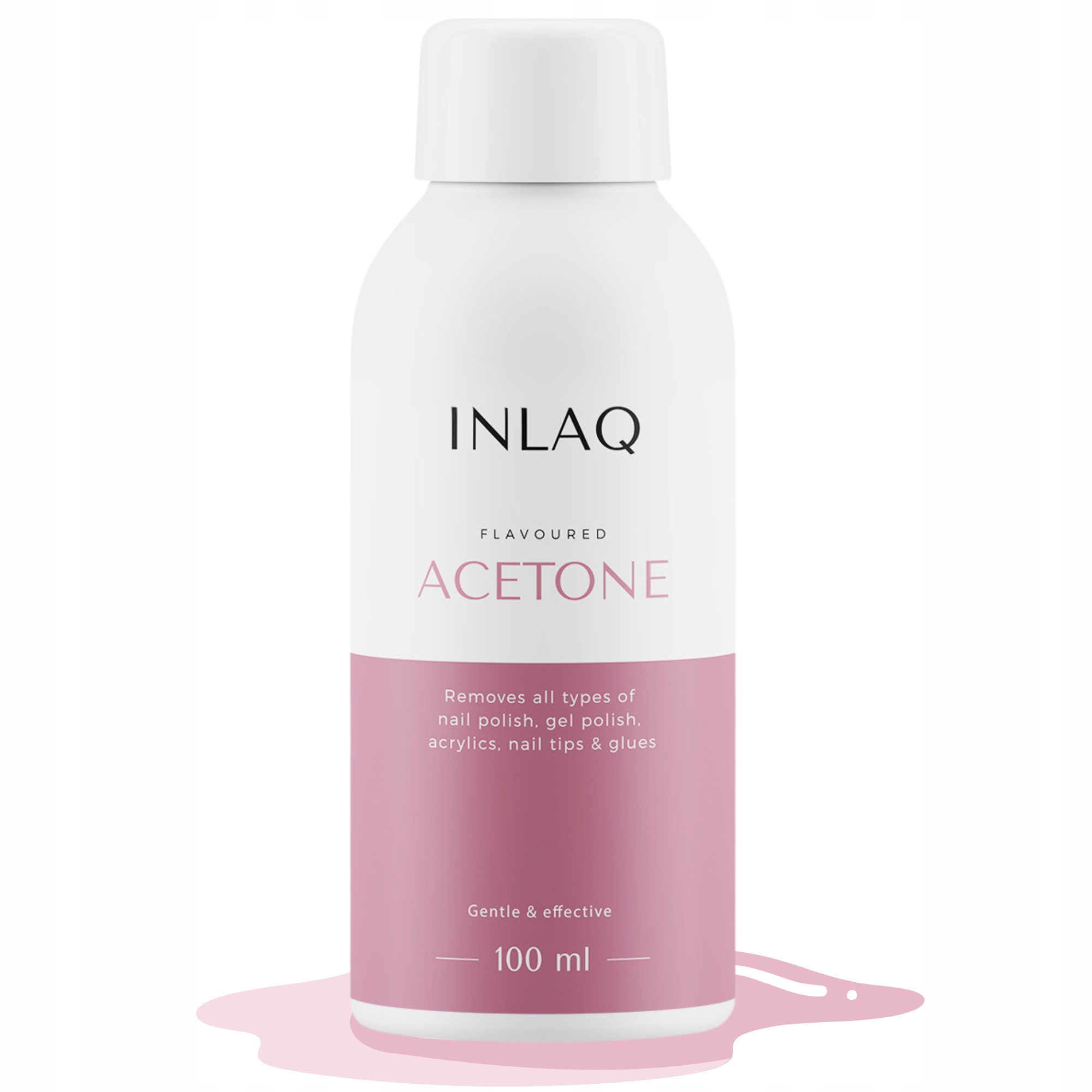 INLAQ ZESTAW CLEANER ODTŁUSZCZACZ + ACETON 2x100ml Zakres pojemności 50-249 ml