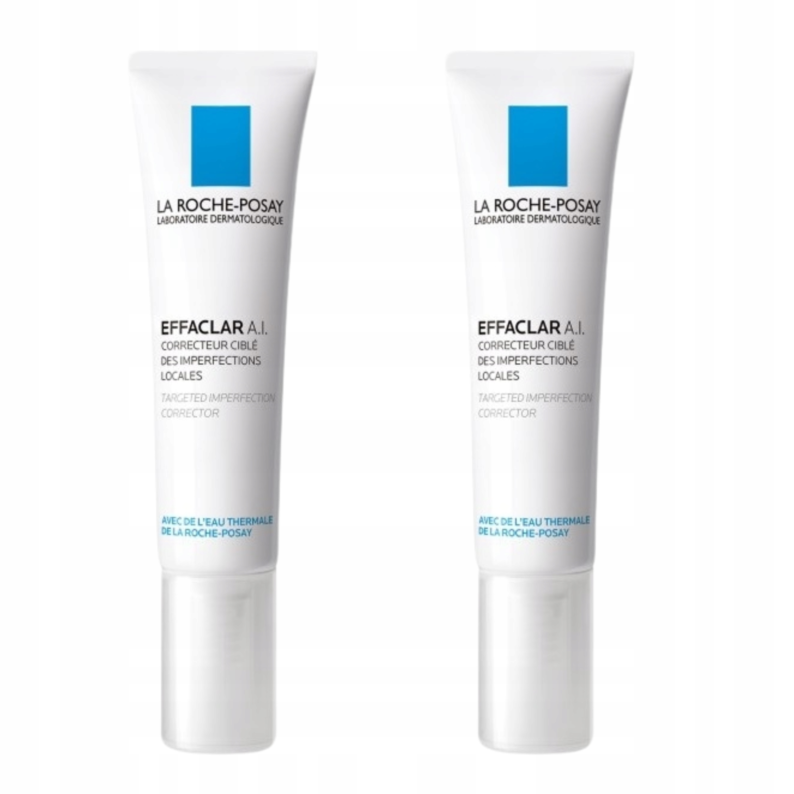 2x La Roche-posay Effaclar A.i Krem punktowy skóra tłusta 15ml