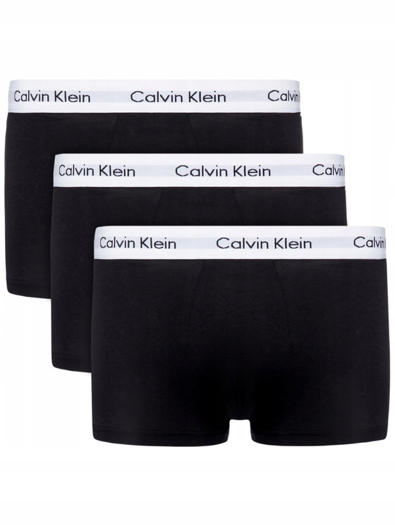 Calvin Klein pánské boxerky 3-balení černé nápoje velikost XL