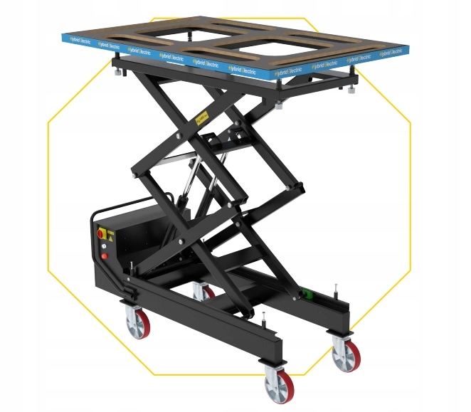 Подъемная тележка для аккумуляторов и двигателей