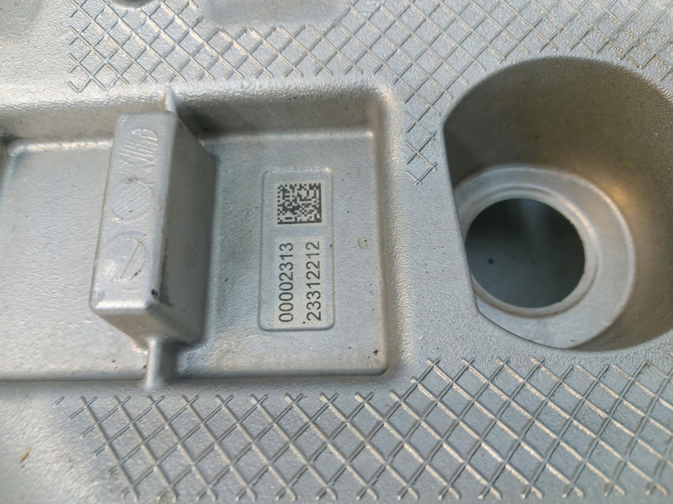 BMW iX1 X1 U11 Console Support plaque Moteur Arrière 9845740