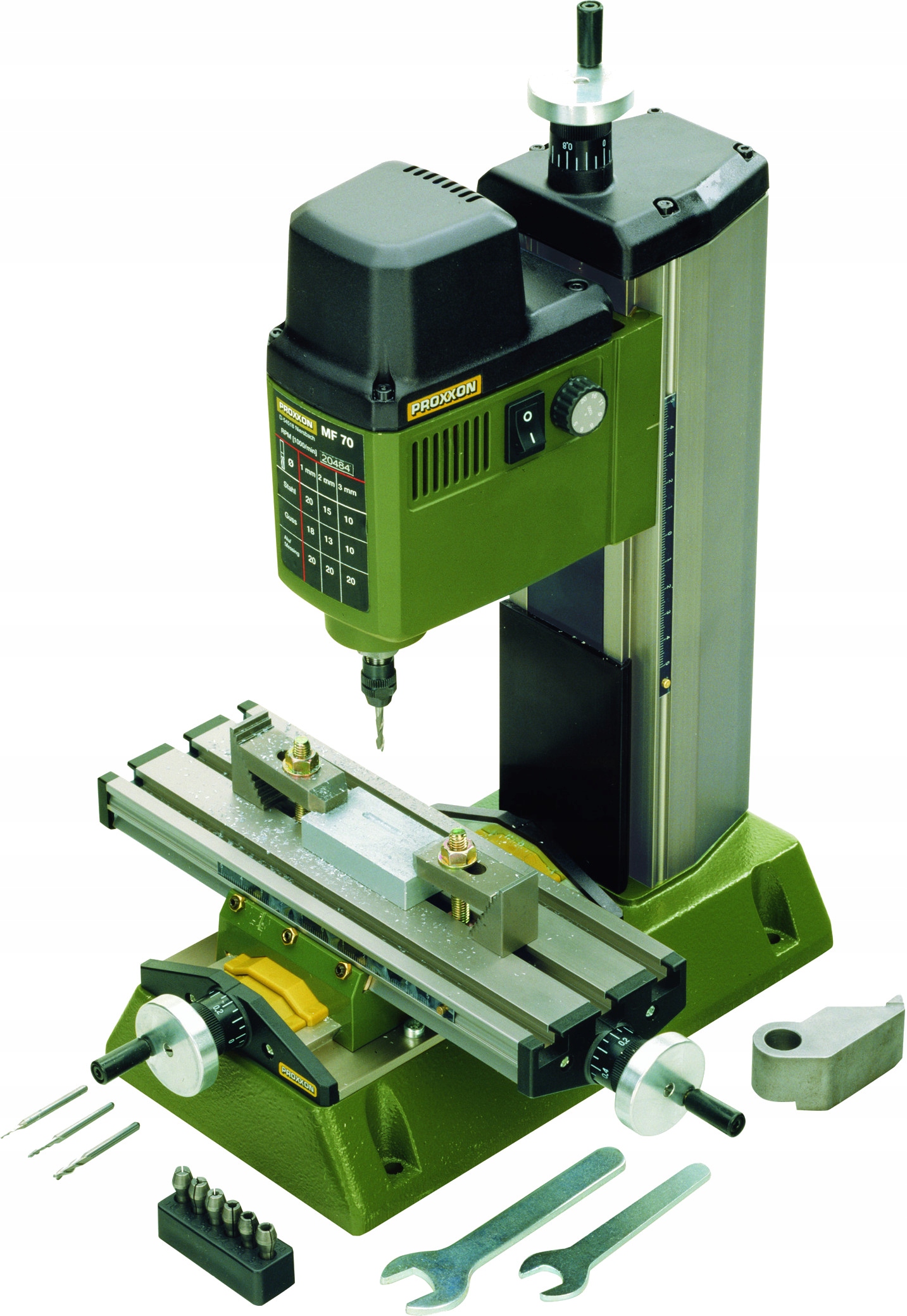 PROXXON SPECJALISTYCZNA PRECYZYJNA MINI FREZARKA PROXXON MF 70 PR27110