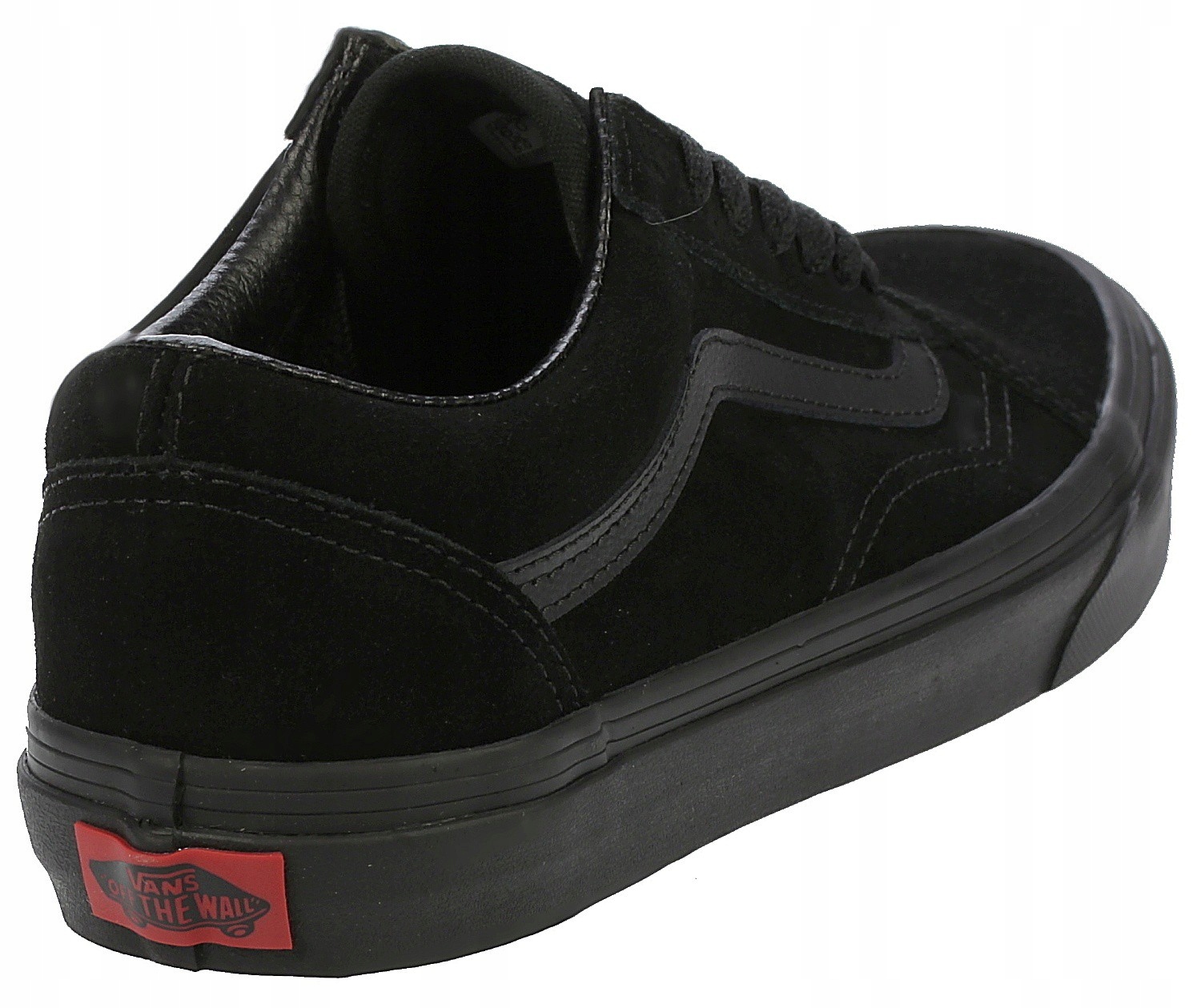 Vans черные замш