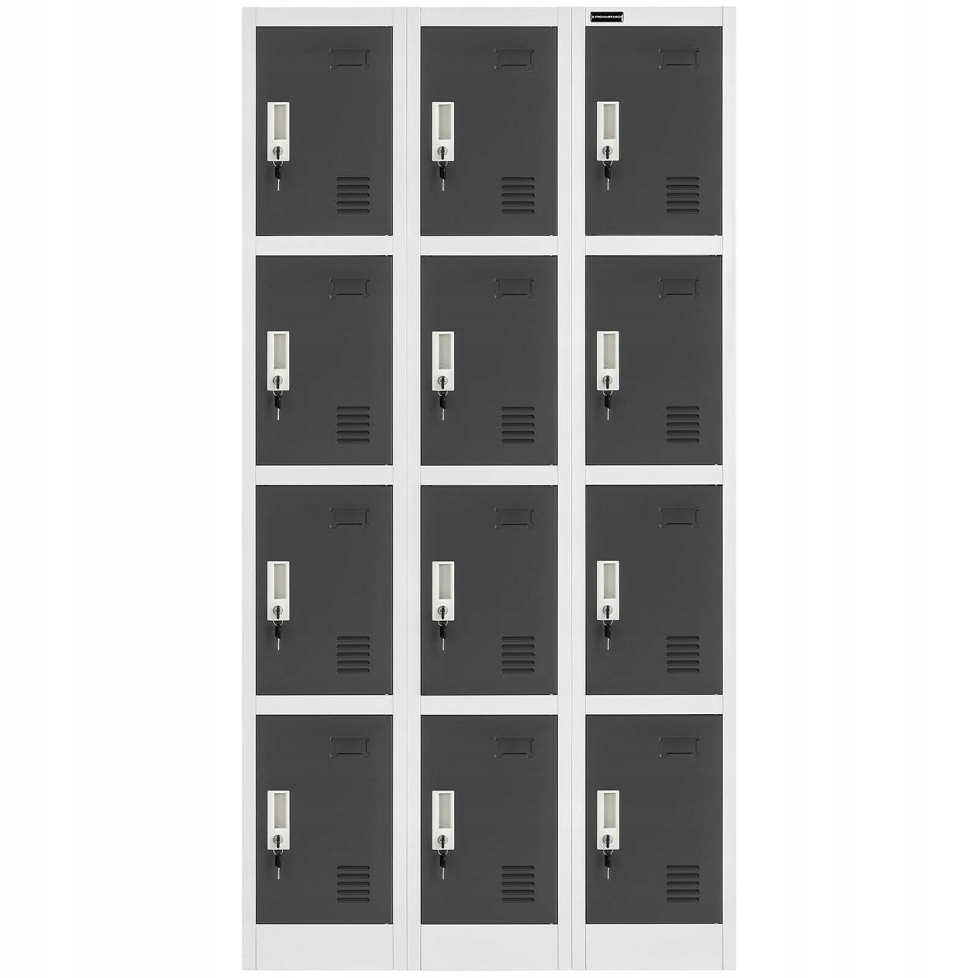 Szafka BHP 12 skrytek Fromm Starck STAR_MCAB_31 Wysokość produktu 180 cm