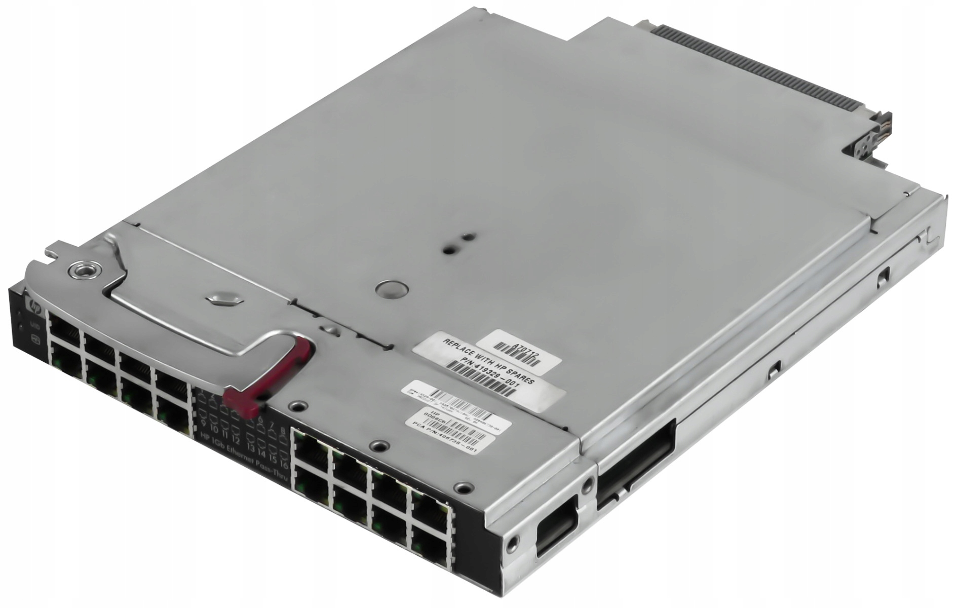Hp 419329-001 406738-001 406730-001 HSTNS-BC04-N Ethernetový Pass-thru Modul