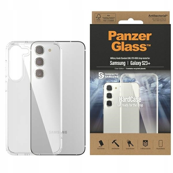 Pouzdro PanzerGlass ClearCase pro Samsung S23+ S916 čiré 0434