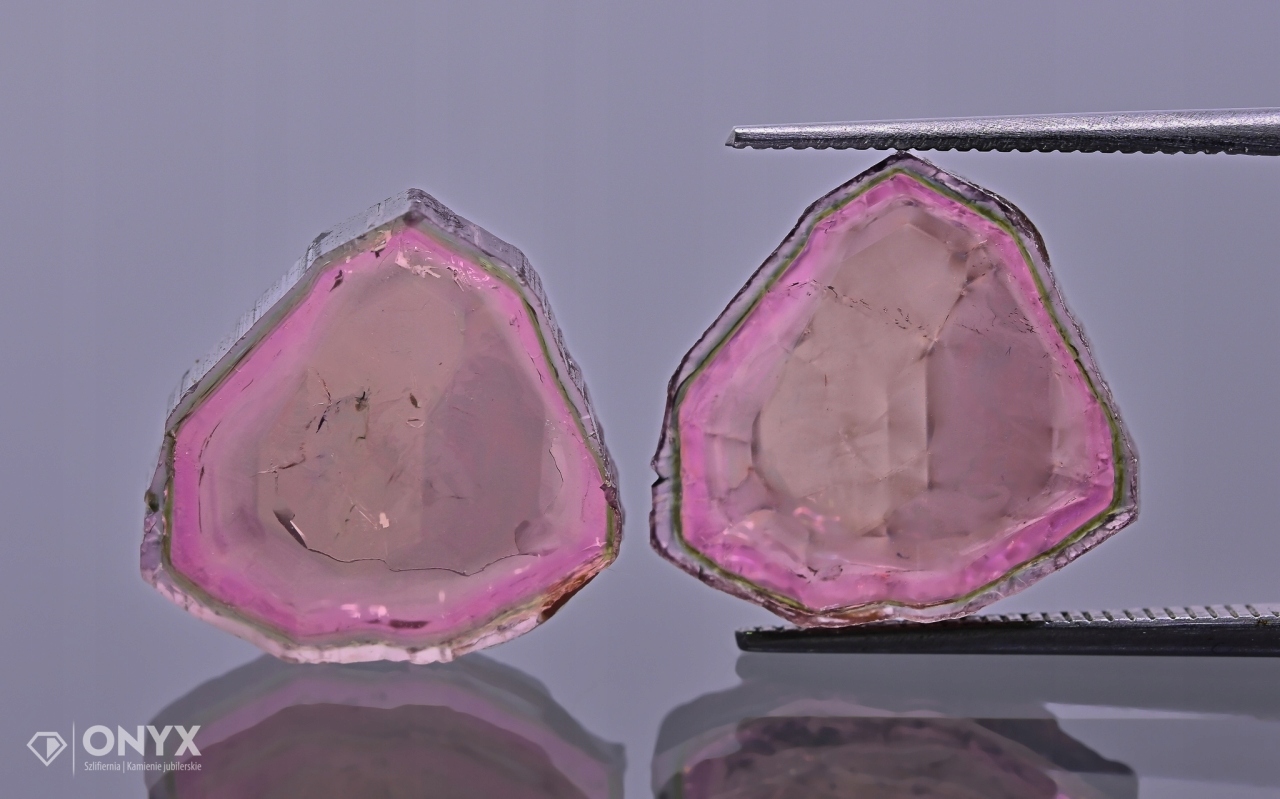 Turmalín Meloun nepravidelná dlaždice Para 15x14 m