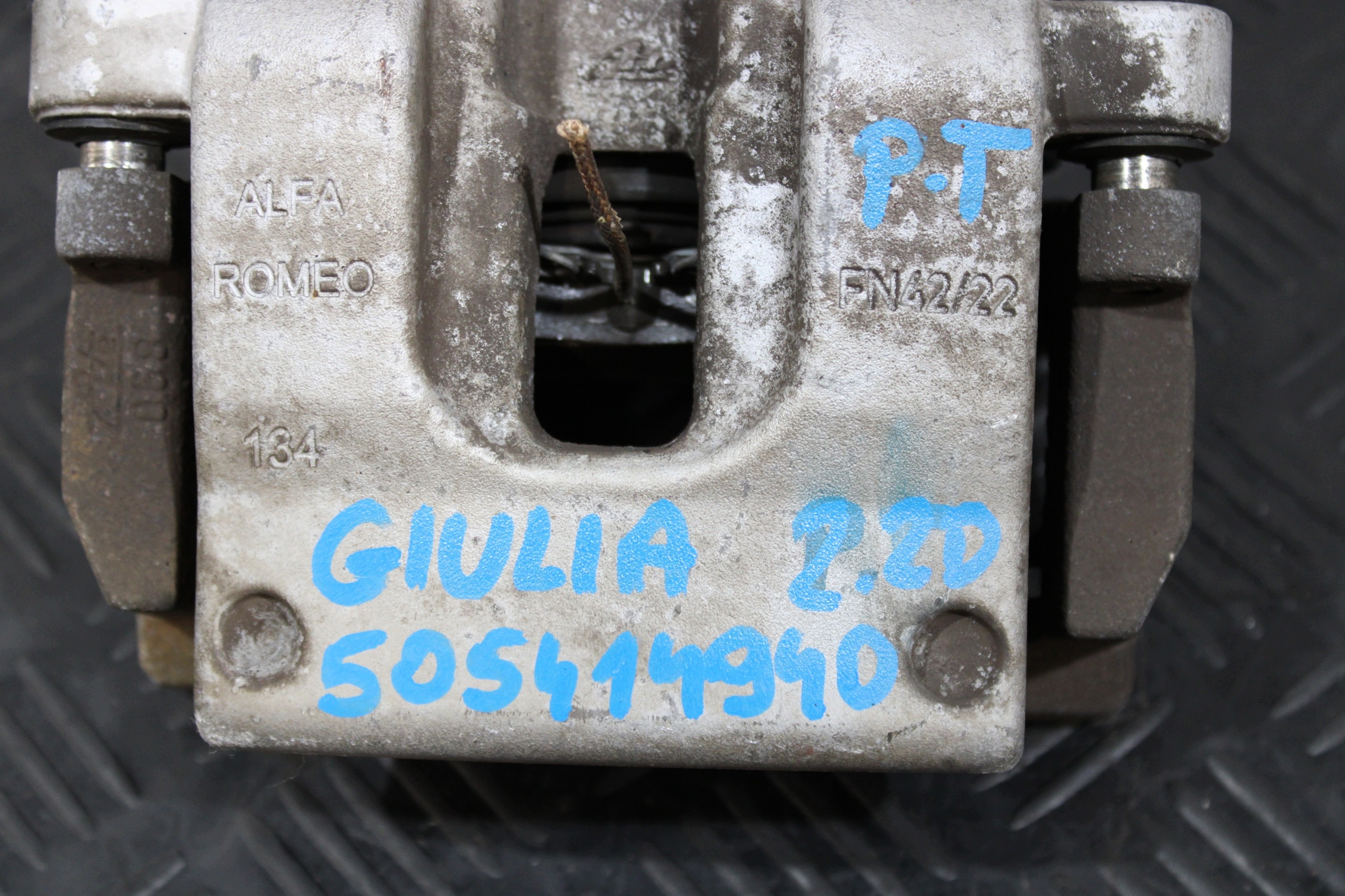 caliper brake right rear part 505414940 ALFA ROMEO GIULIA