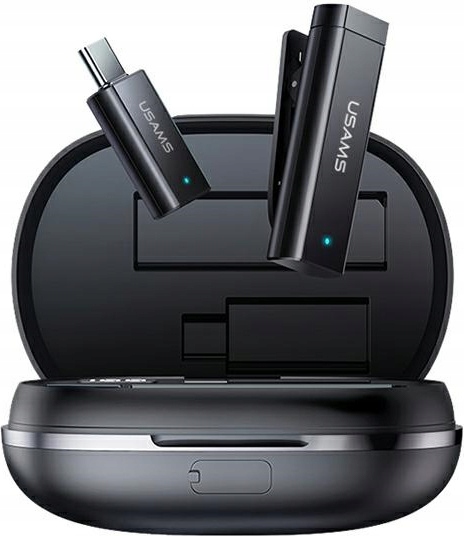 Bezdrôtový kravatový mikrofón Usams Enc 2.4G Usb-c