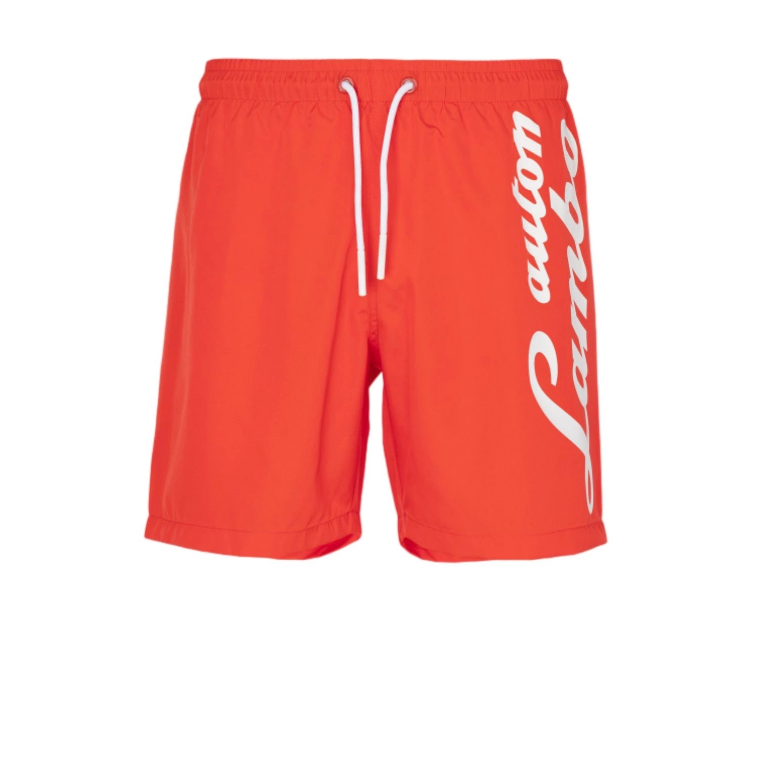 Pánské sportovní plážové Kraťasy Lamborghini , červené vel. XL