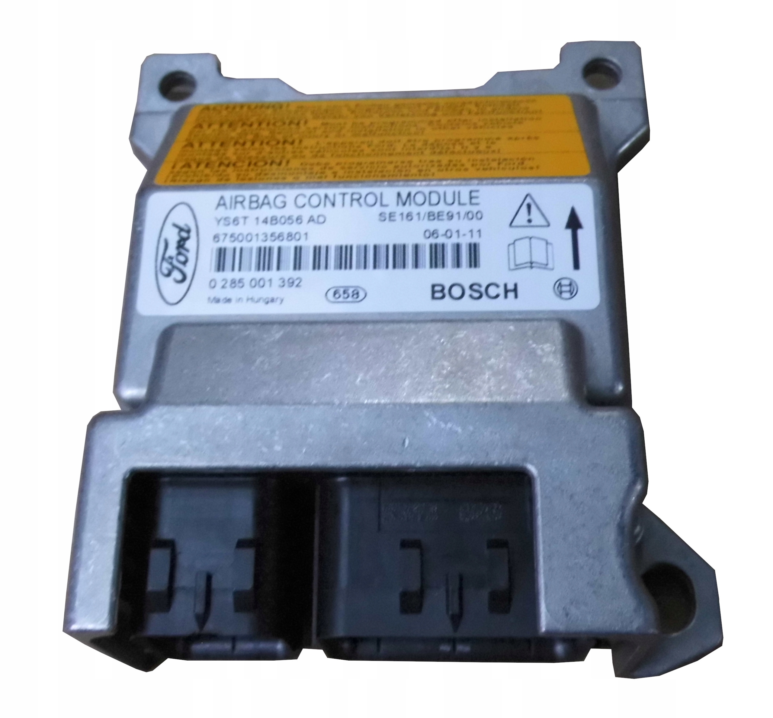 YS6T14B056AD - Модуль подушки безпеки FORD FIESTA MK5 PUMA