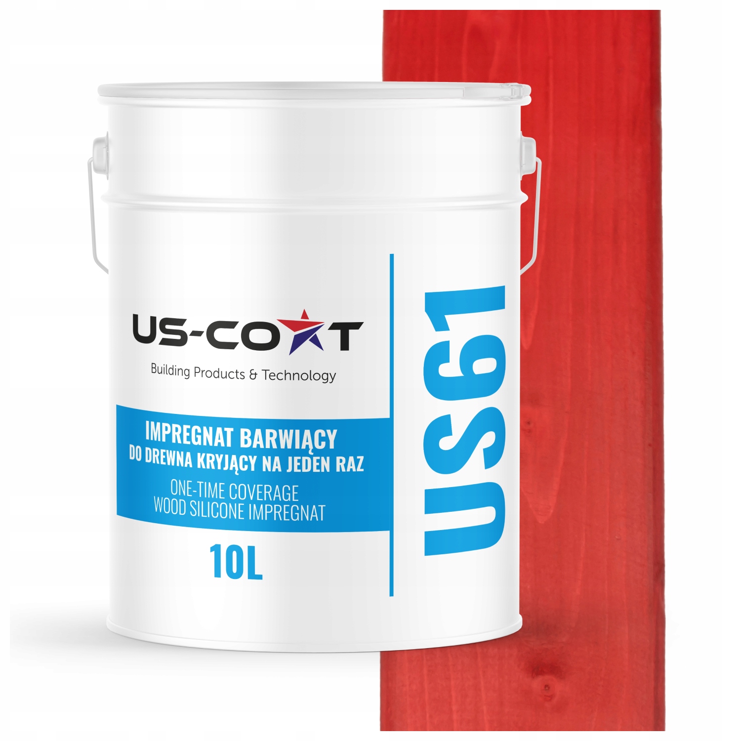 Impregnace Na Dřevo Extra Barva S Vosky Chránící Barvy Najednou Červená 10L