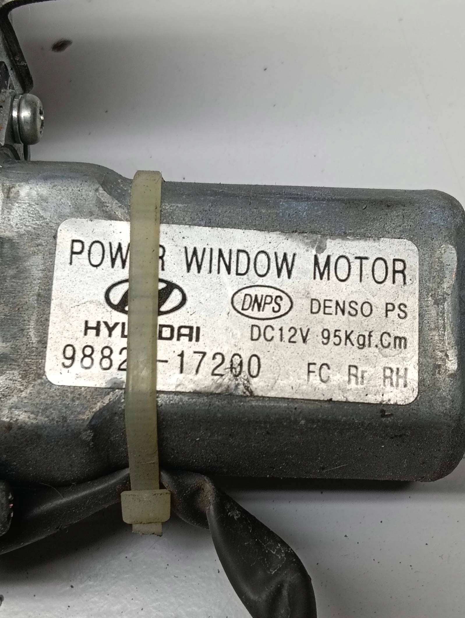 mechanism windows electrical 2 Pin right rear part HYUNDAI Matrix 09r