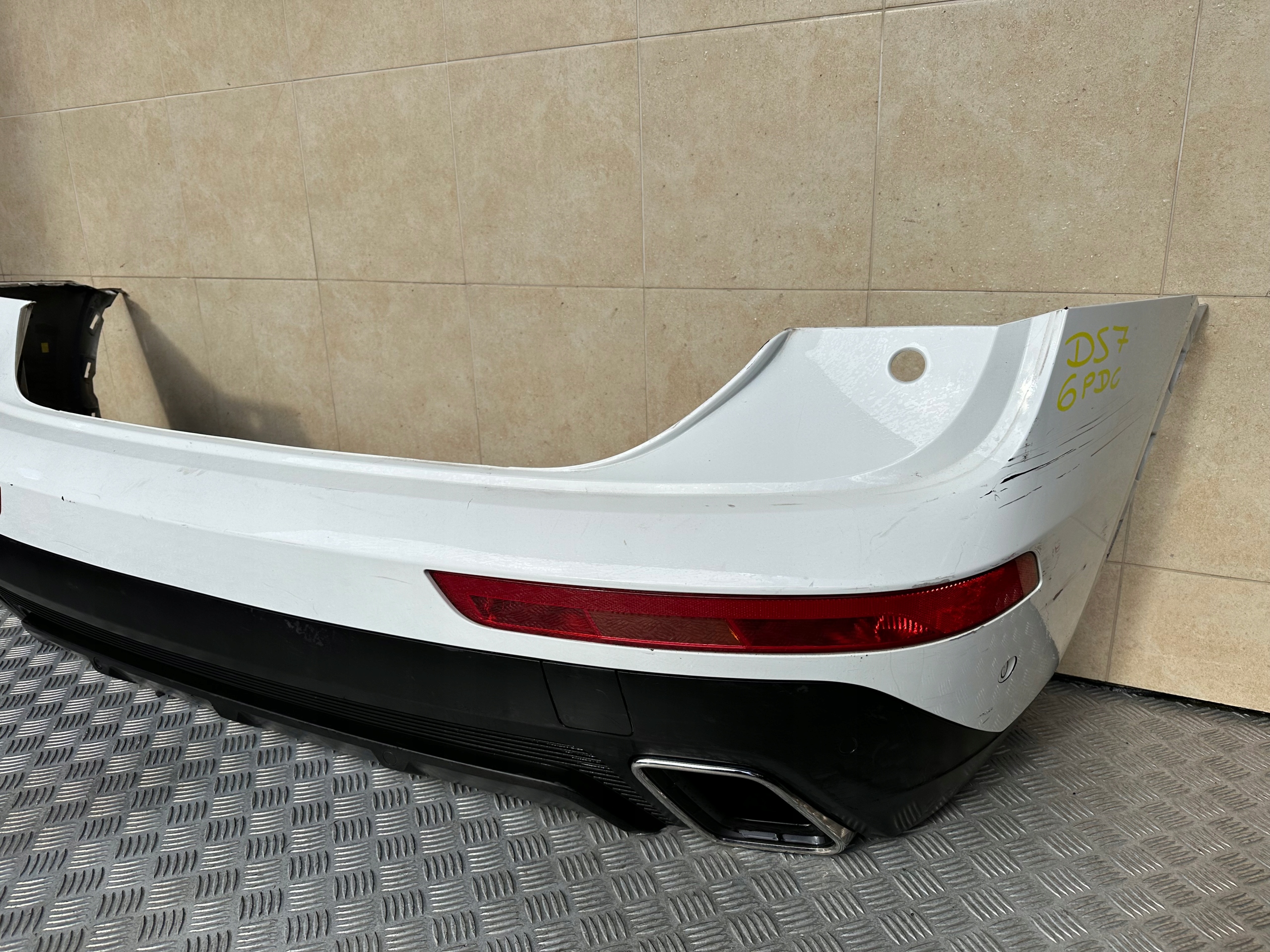bumper rear complete CITROEN DS7 6 PDC 2017 ROK