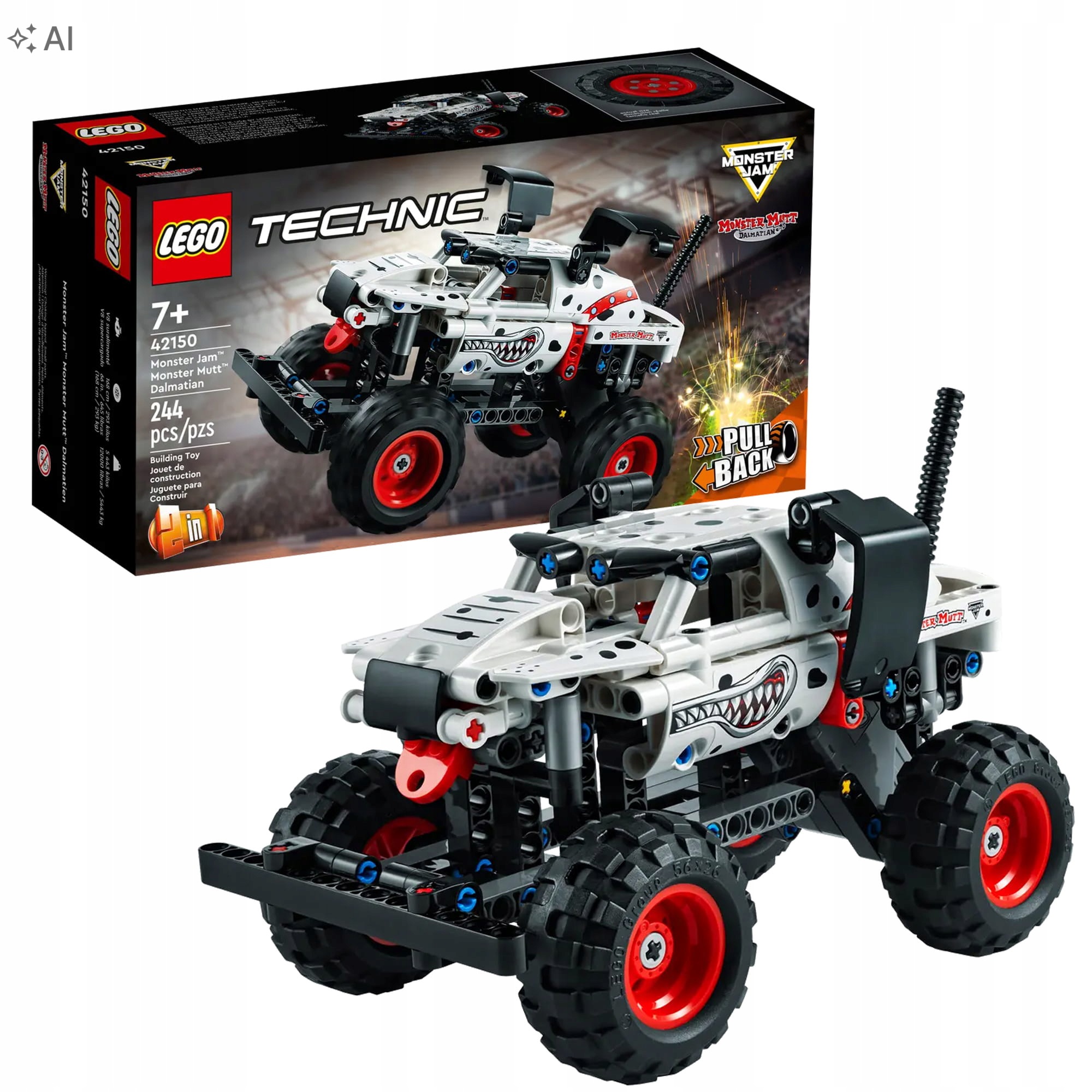 Lego Technic Monster Jam Monster Mutt Dalmatian – 42150