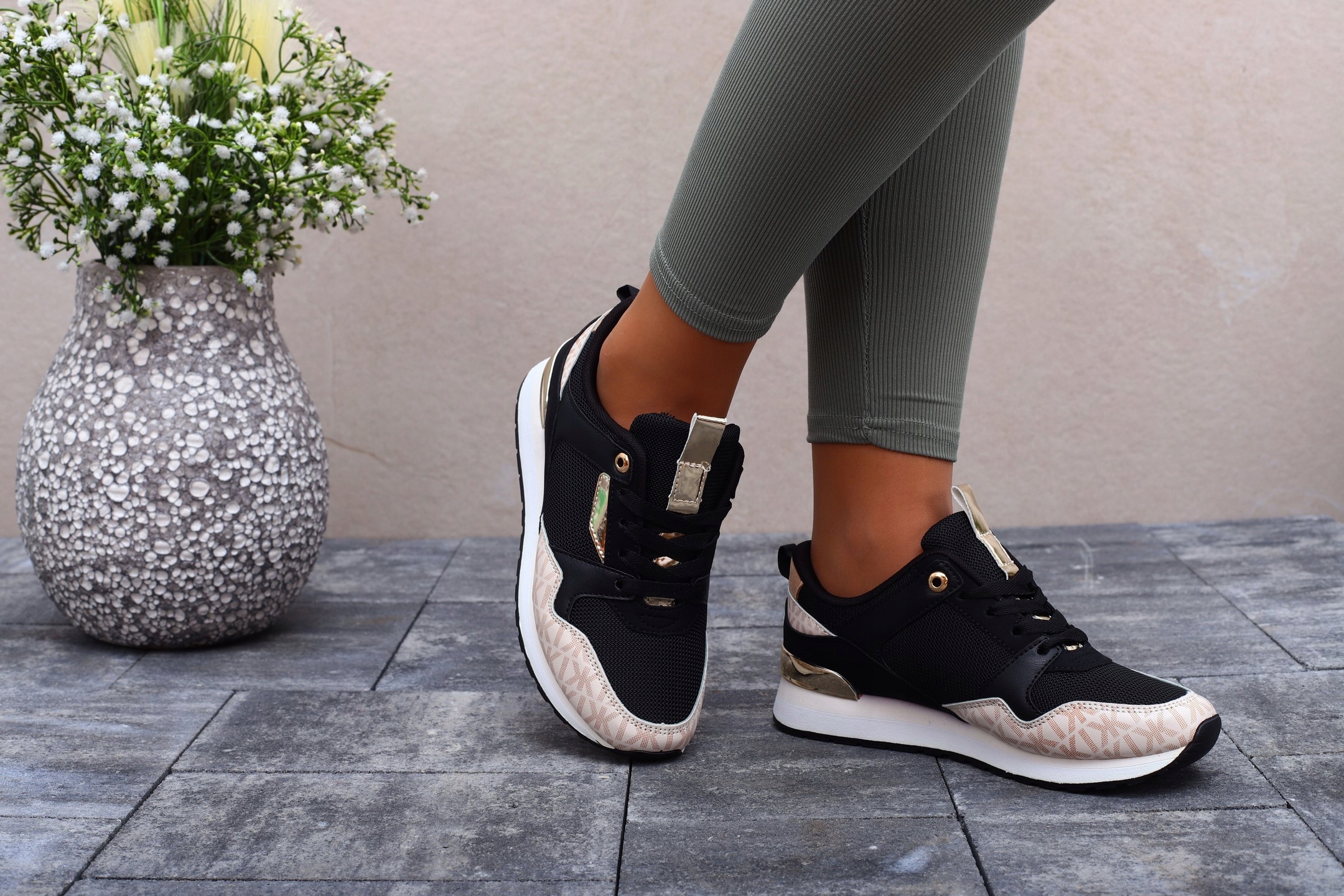 BUTY SPORTOWE DAMSKIE SNEAKERSY LEKKIE STYLOVE Kod producenta LDLJ-90BLACK