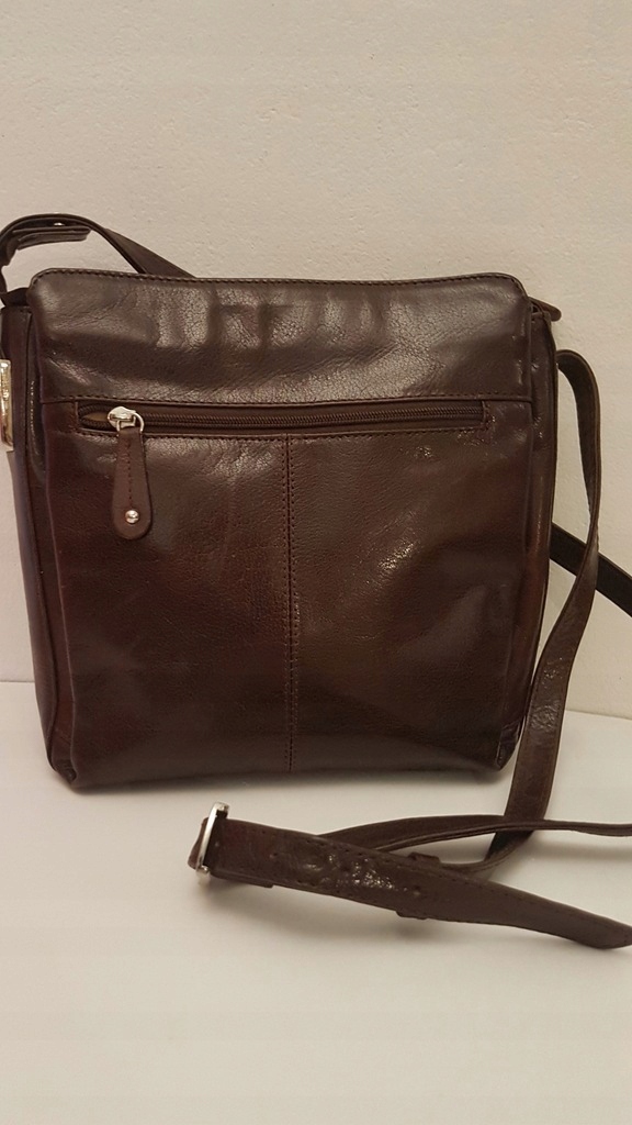 THE MONTE TOREBKA LISTONOSZKA ORYGINALNA SKÓRZANA