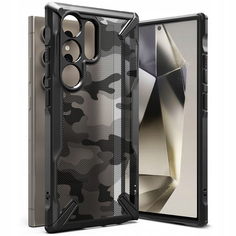 Zdjęcia - Etui Ringke Dopasowane  Case Obudowa Tpu Do Galaxy S24 Ultra Camo Black 