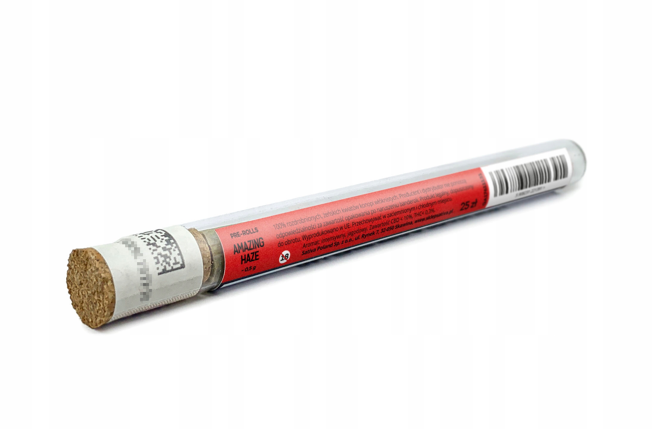 Pre Rolls Skręcony joint Cbd Amazing Haze 0,5g