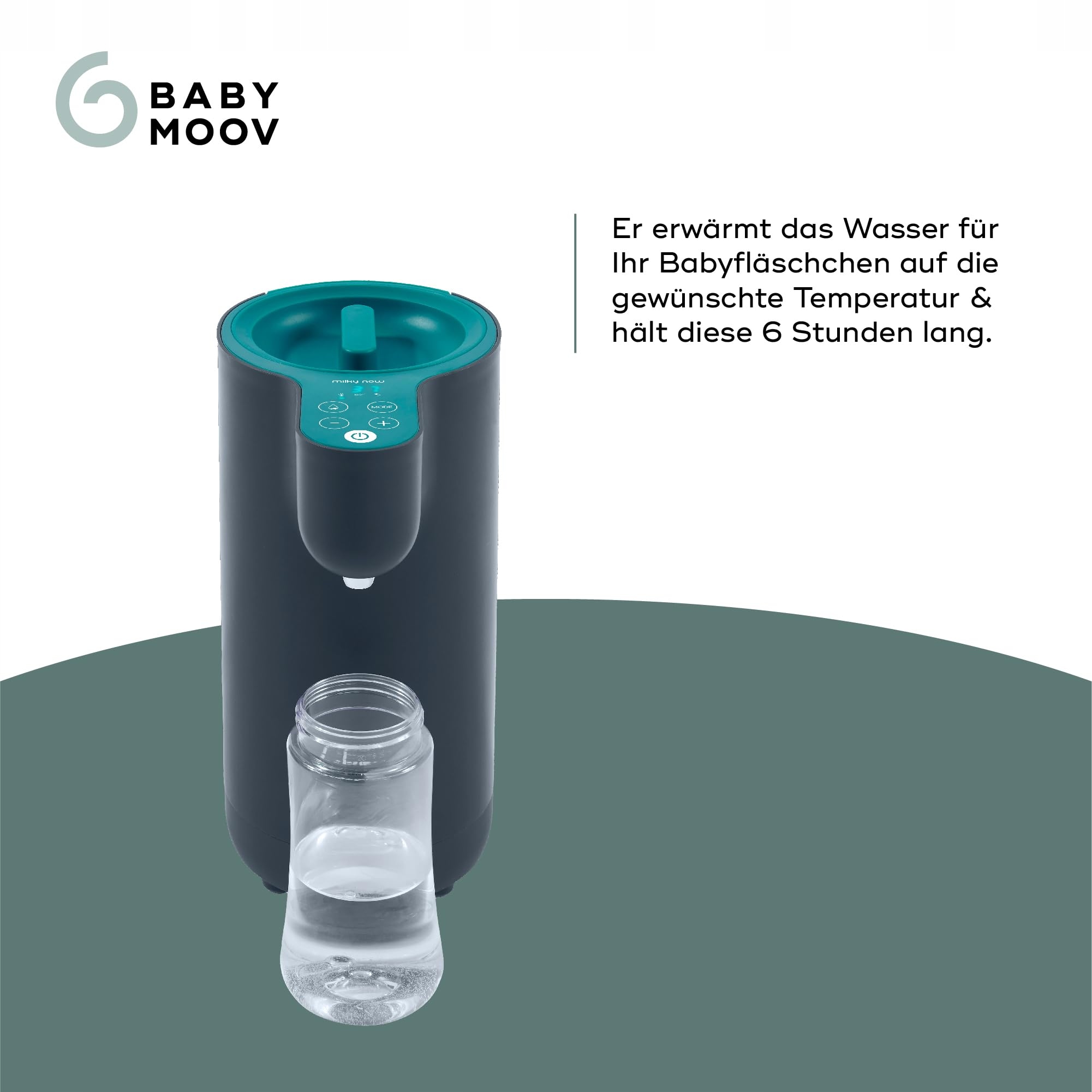 BABYMOOV Milky Now Podgrzewacz Do Butelek Z Regulacją Temperatury — miniatura 3