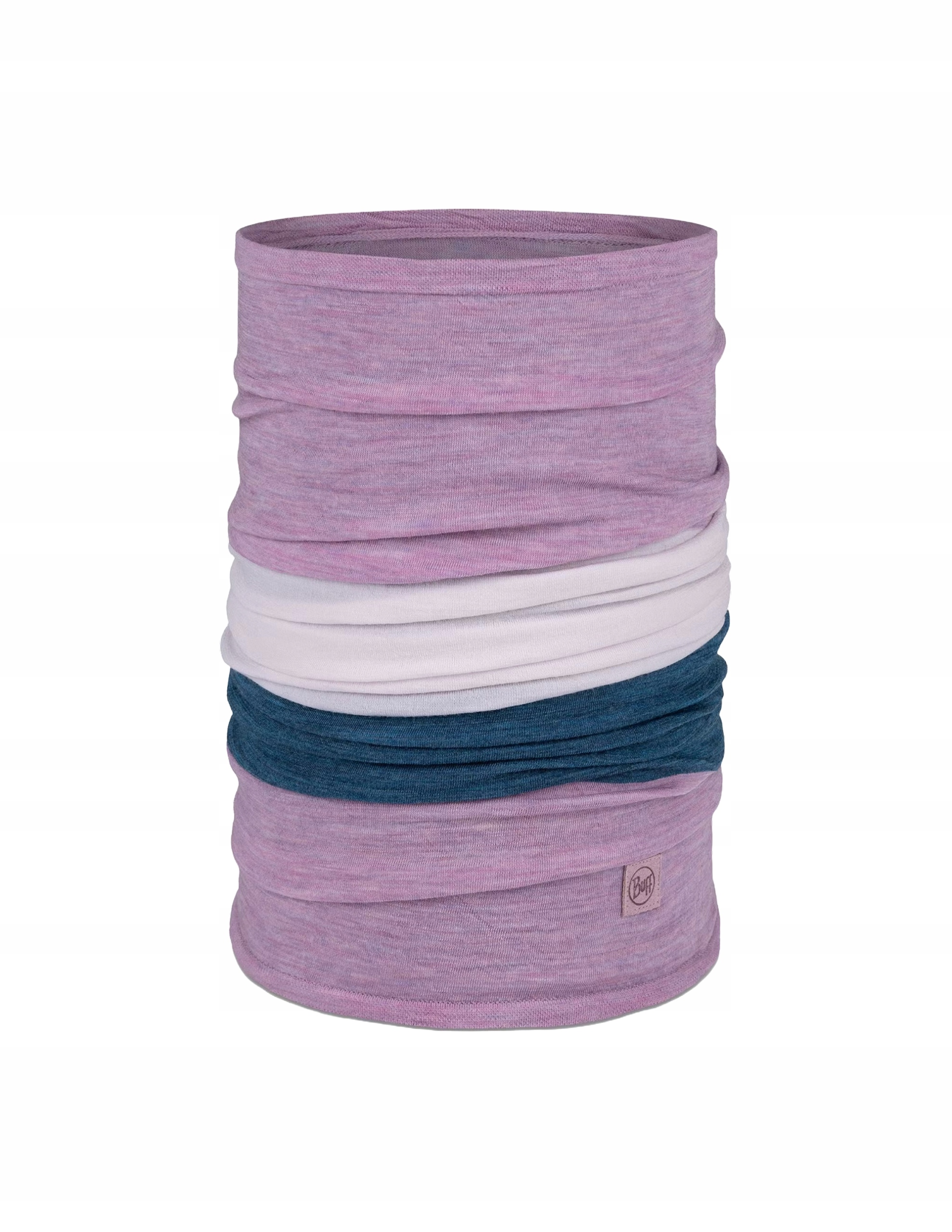 Multifunkční šátek Buff Merino Move Pudrová růžová