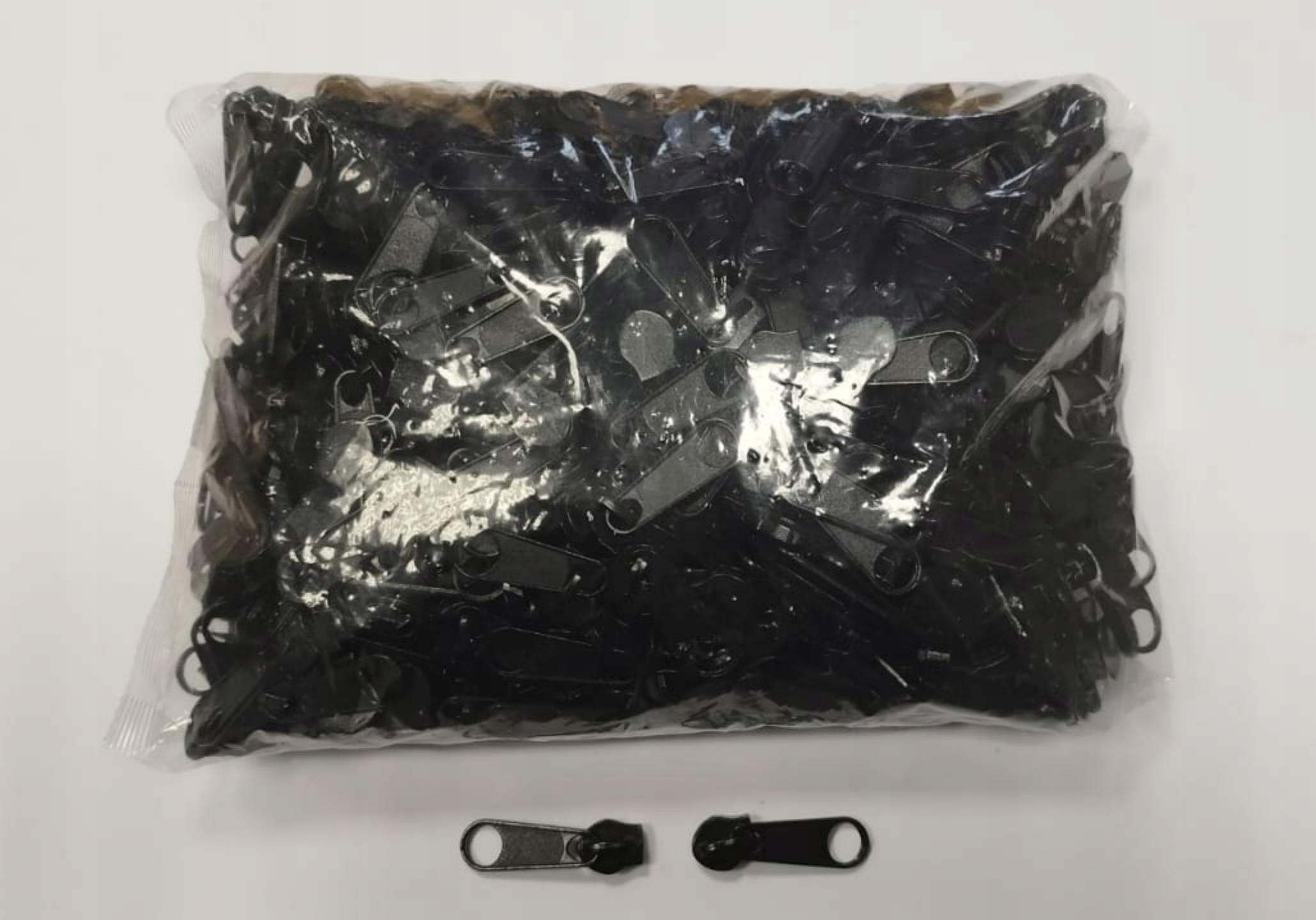 #8 Černé Kovové Posuvníky Nonlok Standard Pro Spirálu Sada 500 Ks