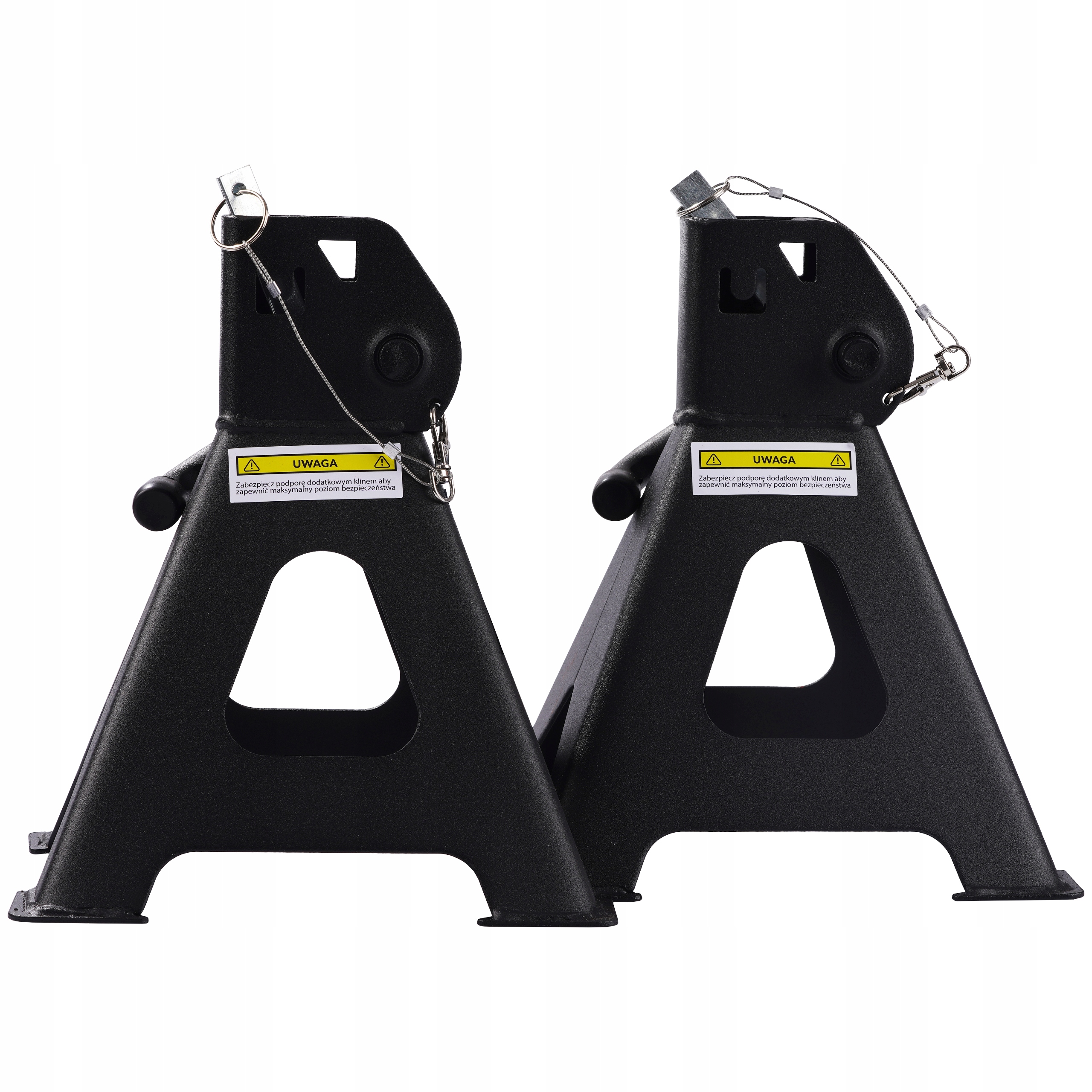 2x KOBYLKI 3T PODSTAWKI PODPORY Z BLOKADA GUMA PIN Weight with packaging 1 kg