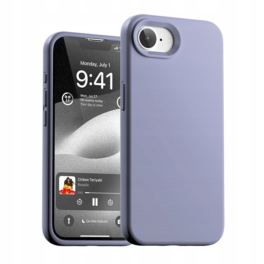 Mercury Etui Silicone Do Iphone 16E Case Ochronny Z Miękkiego Silikonu