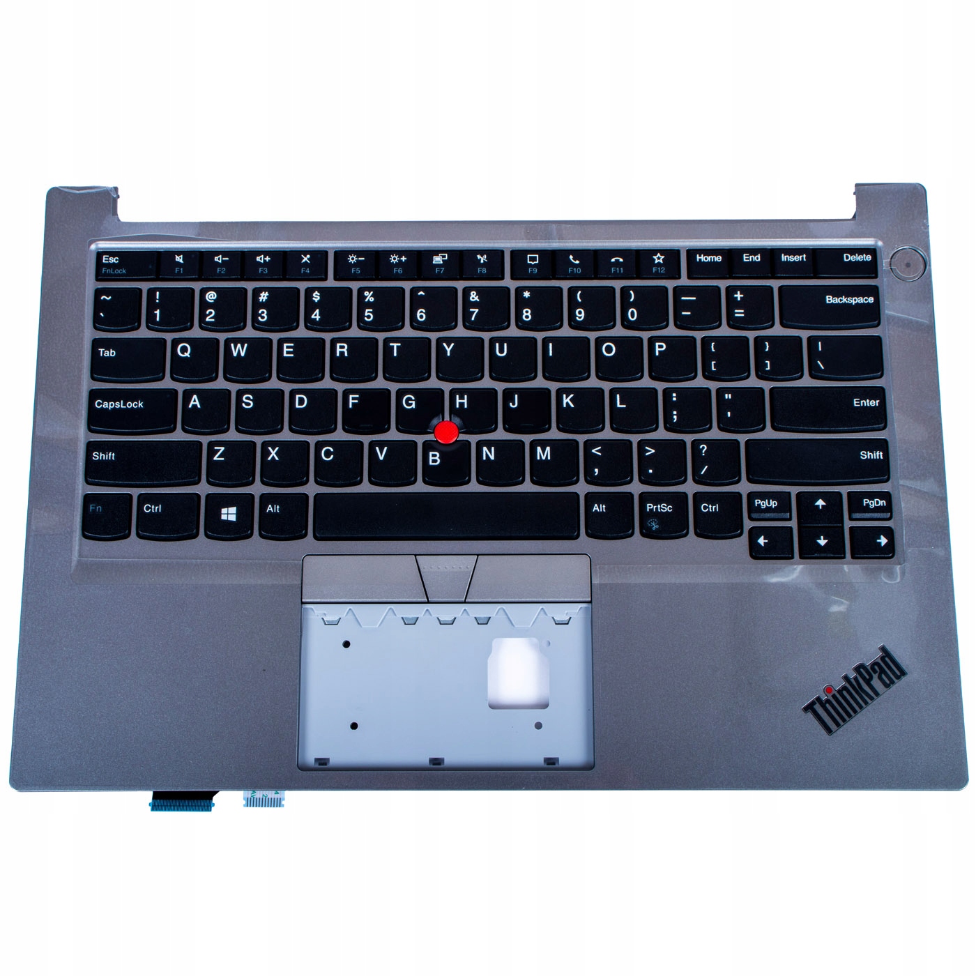 Palmrest klávesnice Lenovo ThinkPad E14 2 3 generace 4. generace stříbrná
