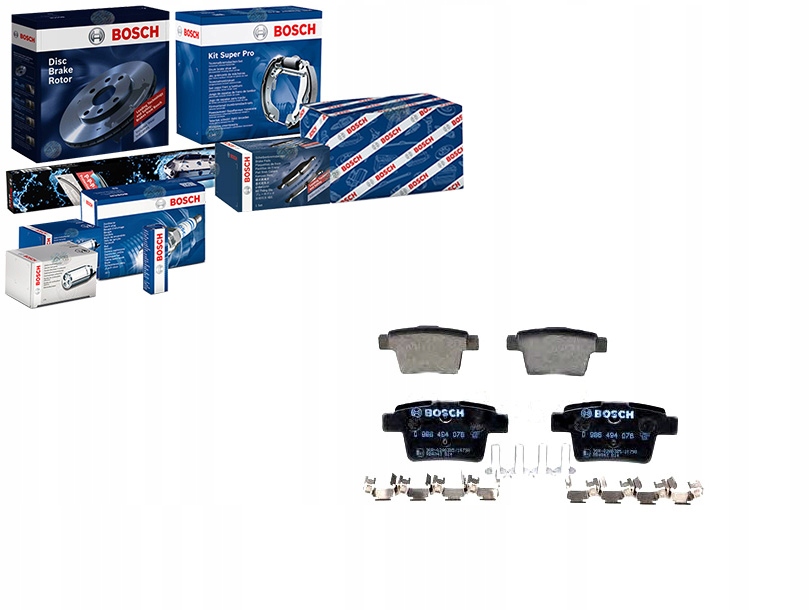 Brzdové Destičky Ford Zadní Mondeo Bosch