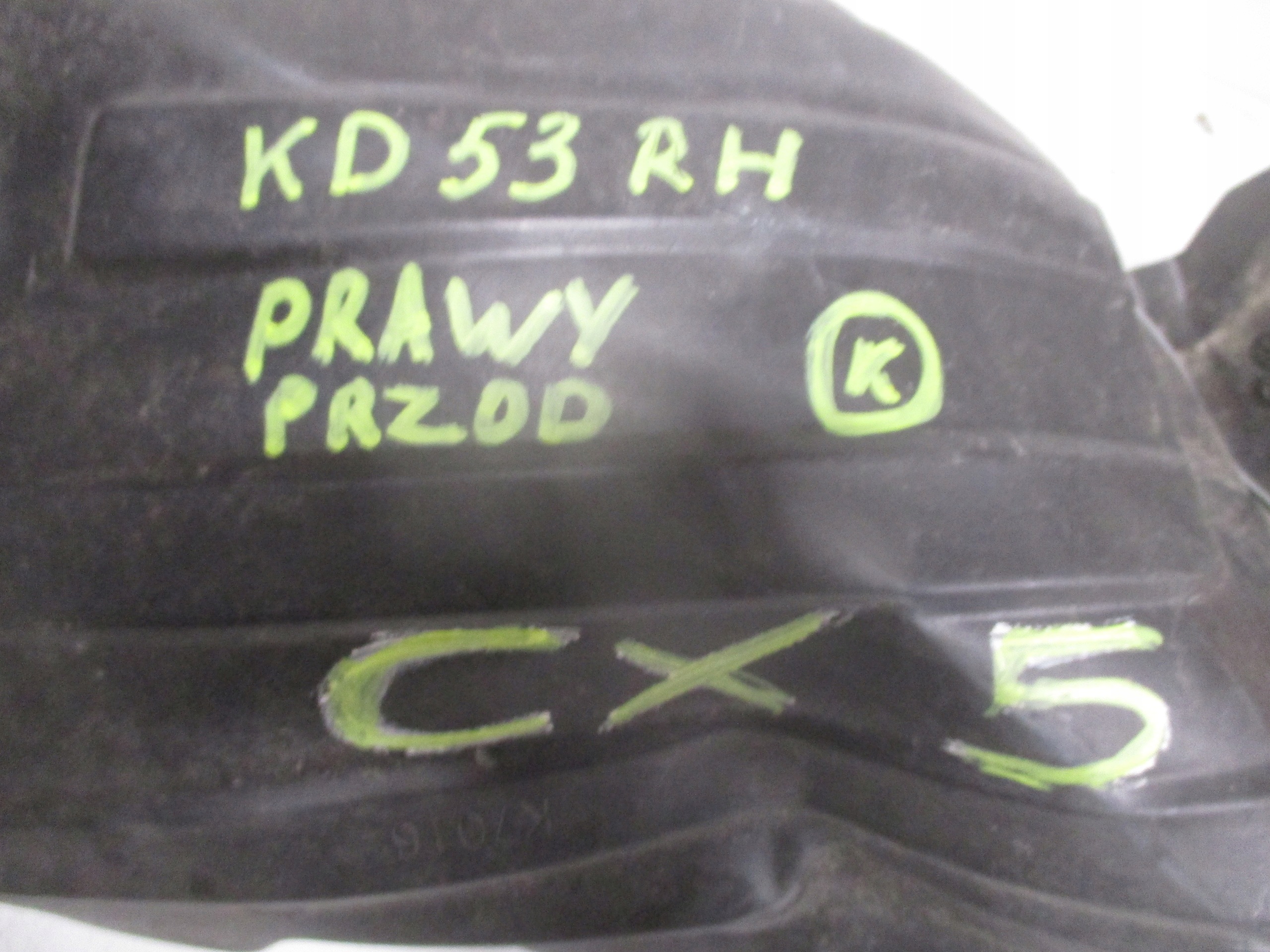 mudguard front front right MAZDA CX-5 KD53