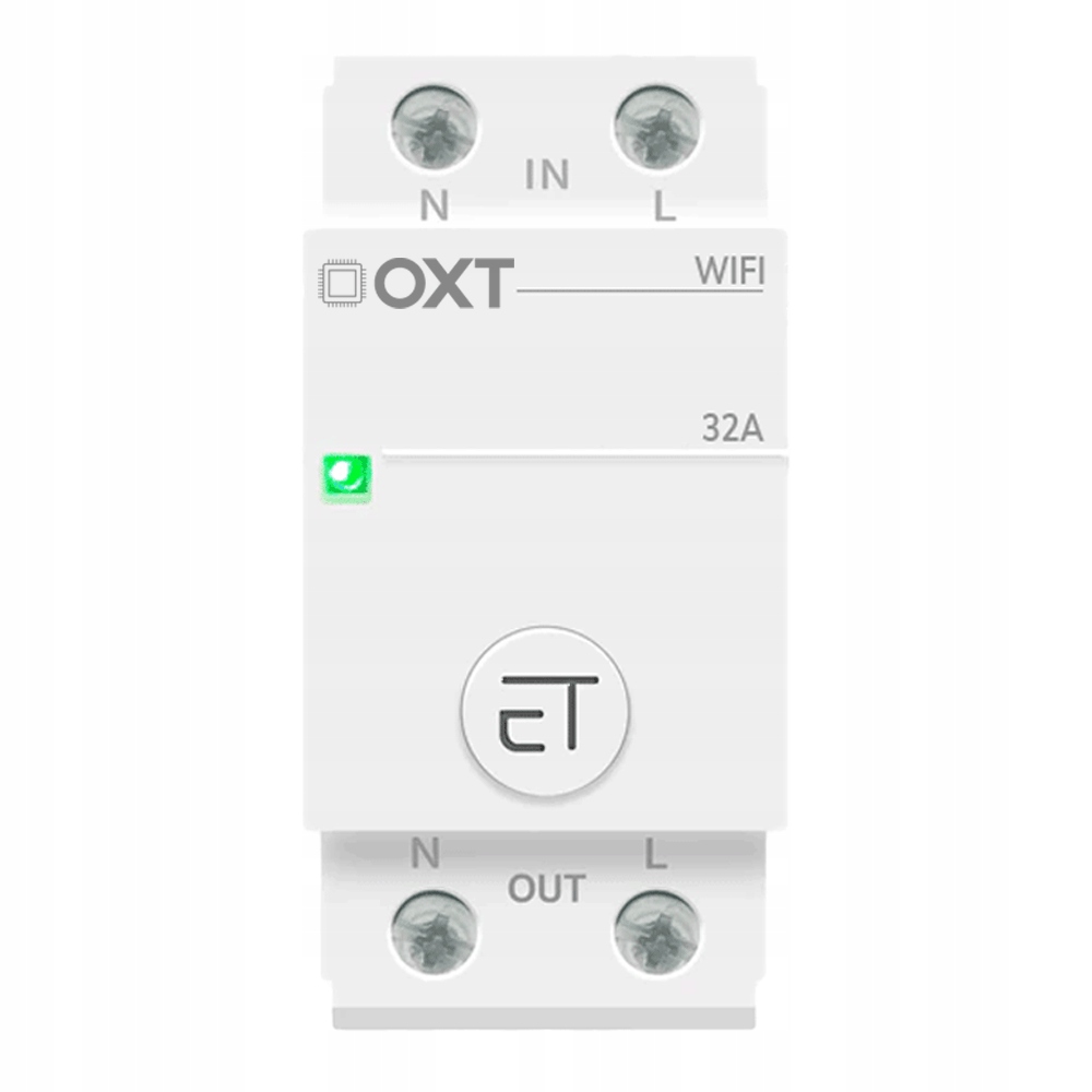 

Oxt Sterownik 32A 2P 36mm Din WiFI eWelink Sonoff