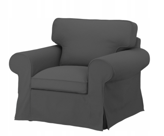 Ikea Ektorp Poťah sedadla, Hallarp šedý