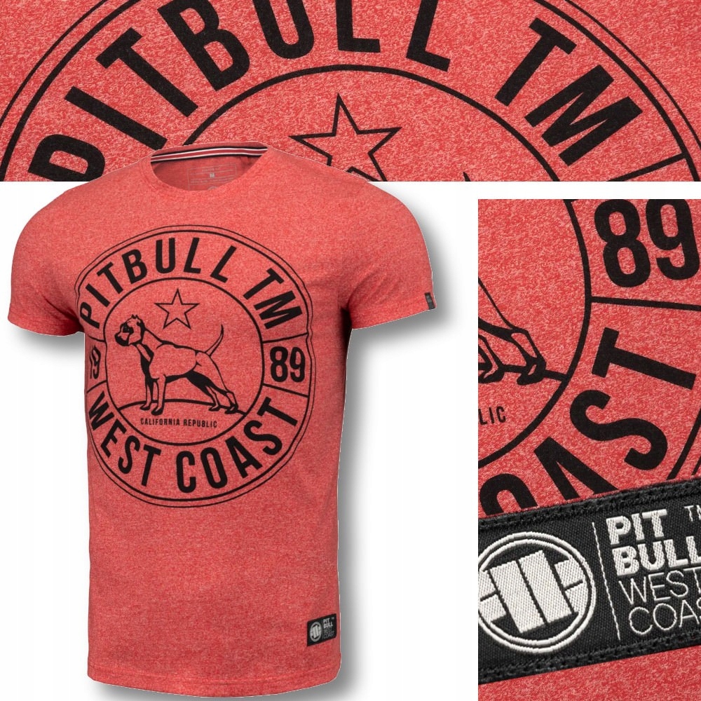 

Koszulka męska Pit Bull West Coast pitbull Bawełna