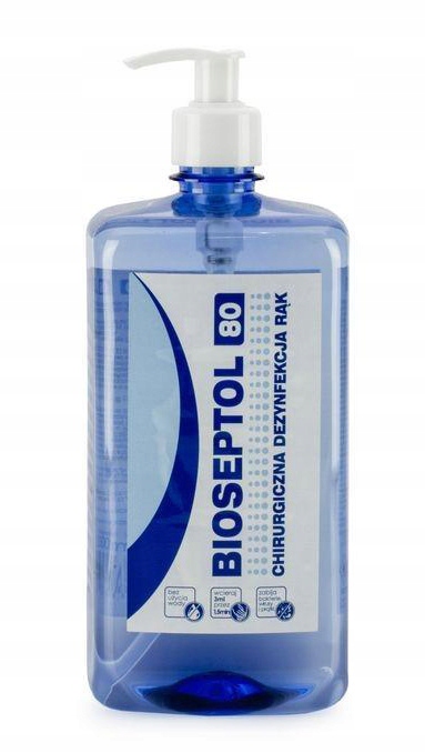 Bioseptol 80 płyn do dezynfekcji rąk - 1L