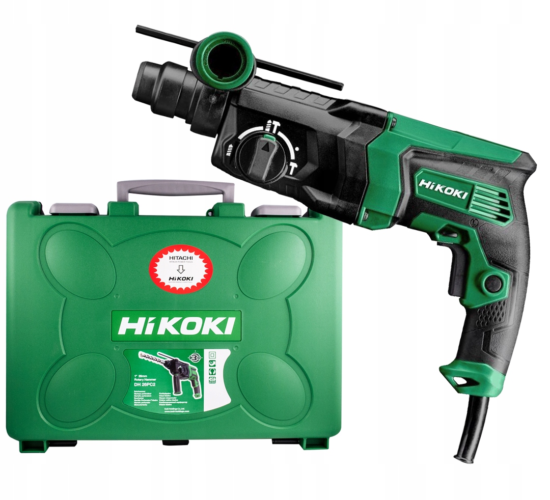 Vrtací kladivo 830W 3,2J Sds plus HiKOKI DH26PC2WSZ kufr