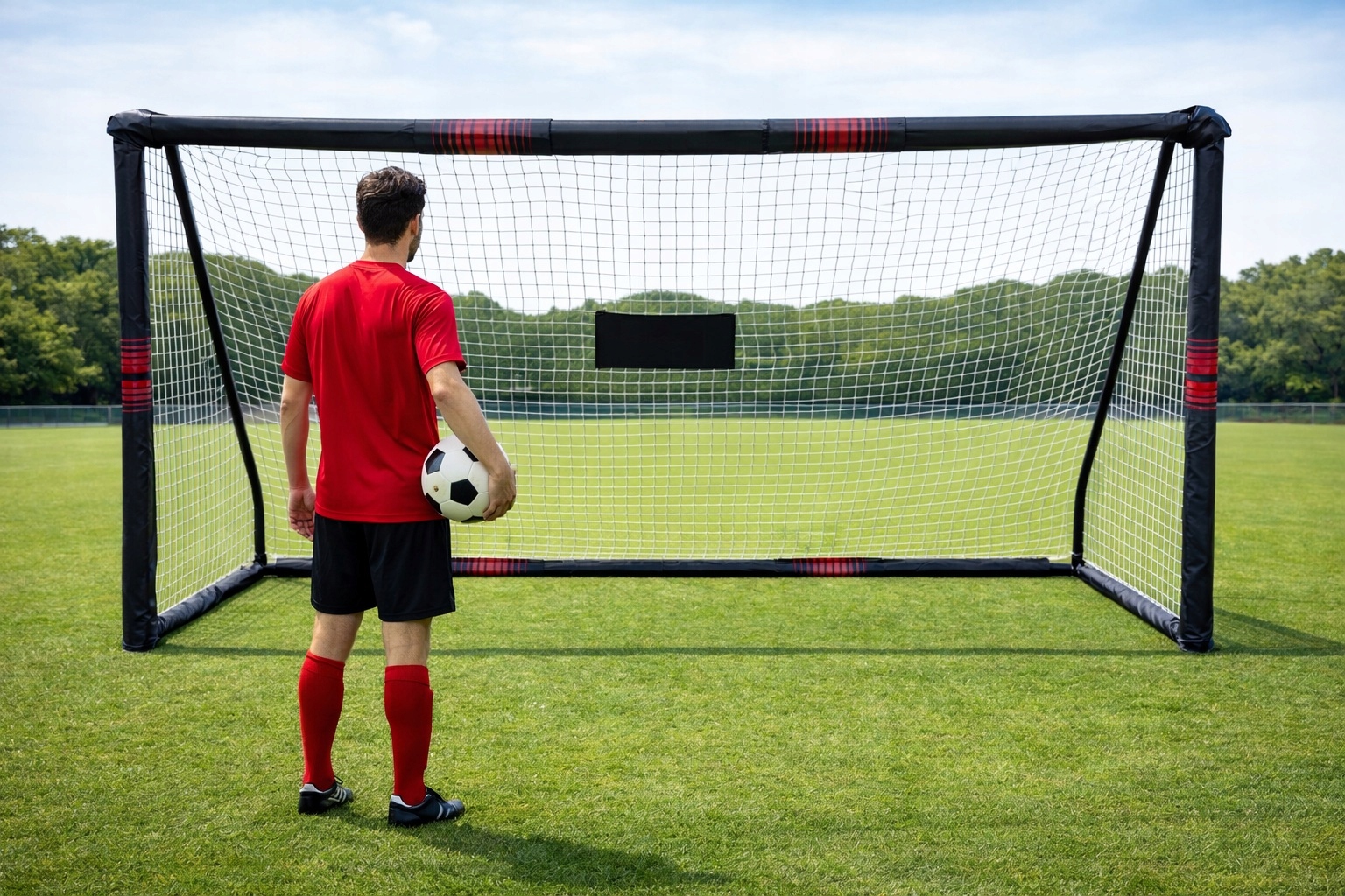 Bramka Piłkarska Do Piłki Nożnej 240x160cmx85cm