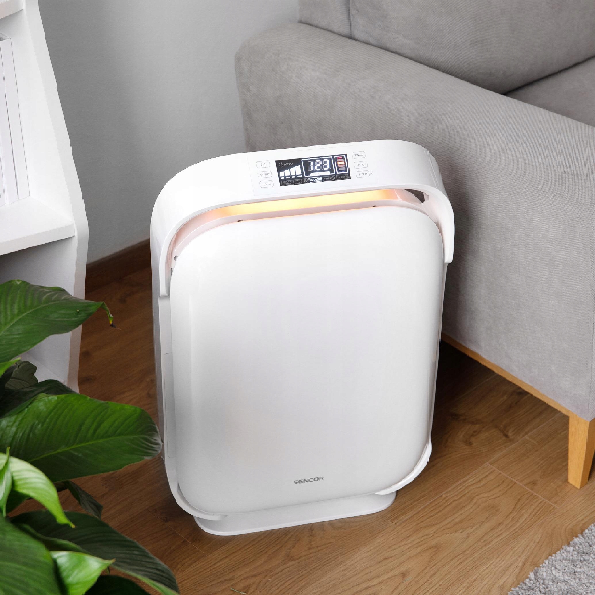 Oczyszczacz Powietrza Sencor SHA 9400WH HEPA 50m2 Kolor dominujący biały