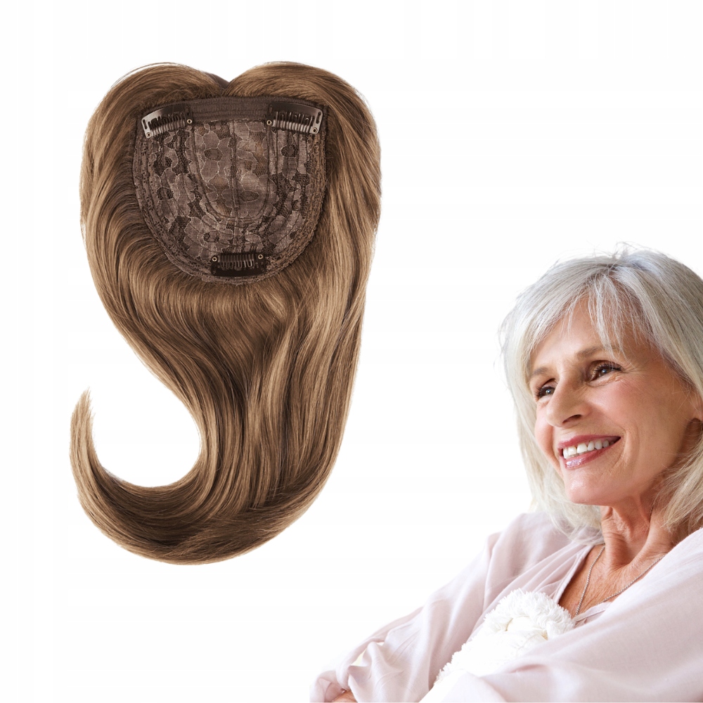 Syntetický Tupet pro ženy, tmavě blond #10/M27