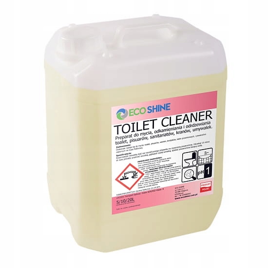 

Eco Shine Toilet Cleaner 5l żel myje odkamienia