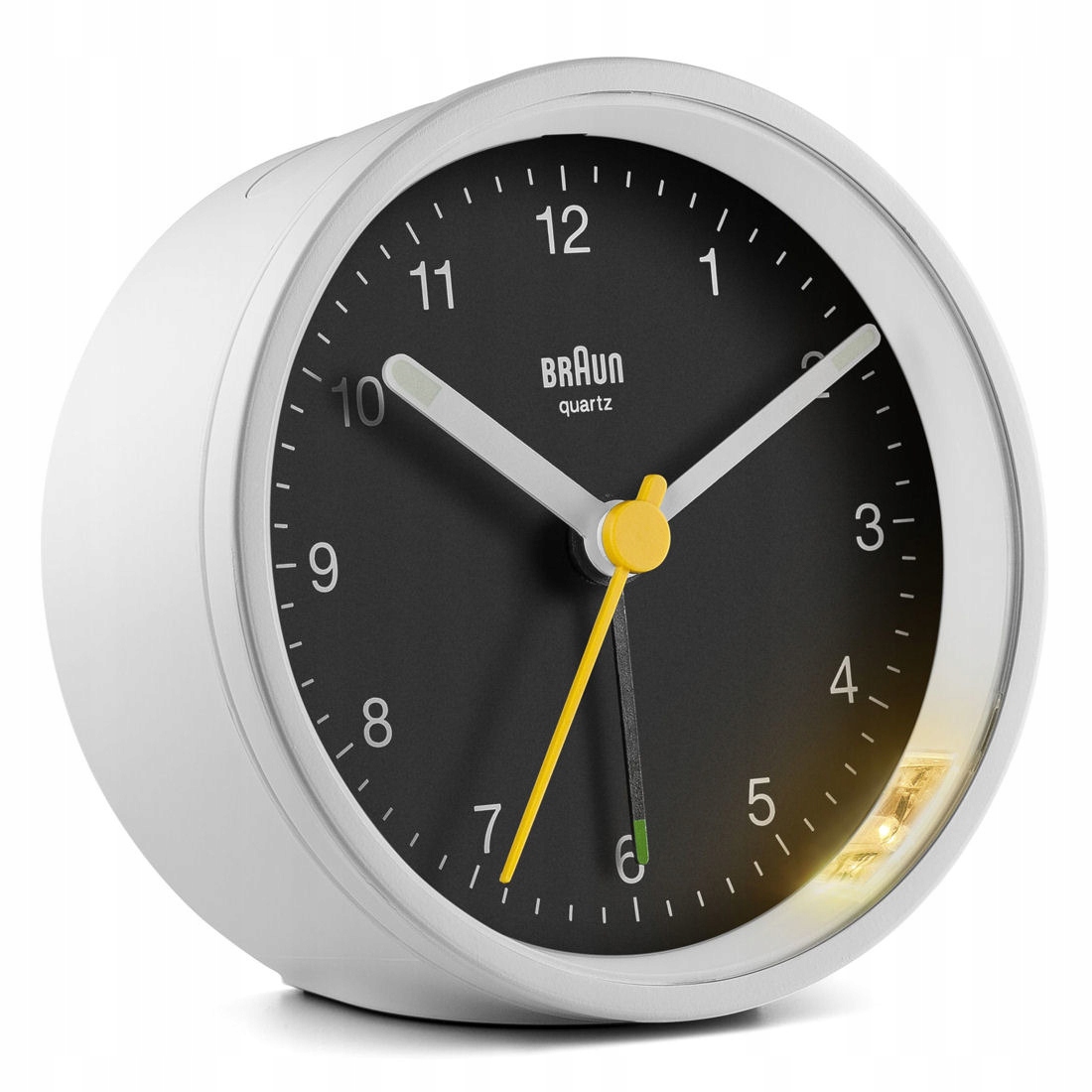 

Klasyczny Budzik Braun BC12WB Alarm Drzemka Podśw