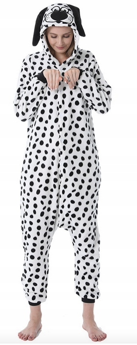 

Dalmatyńczyk Pies-ek Onesie Kombinezon Kigurumi M