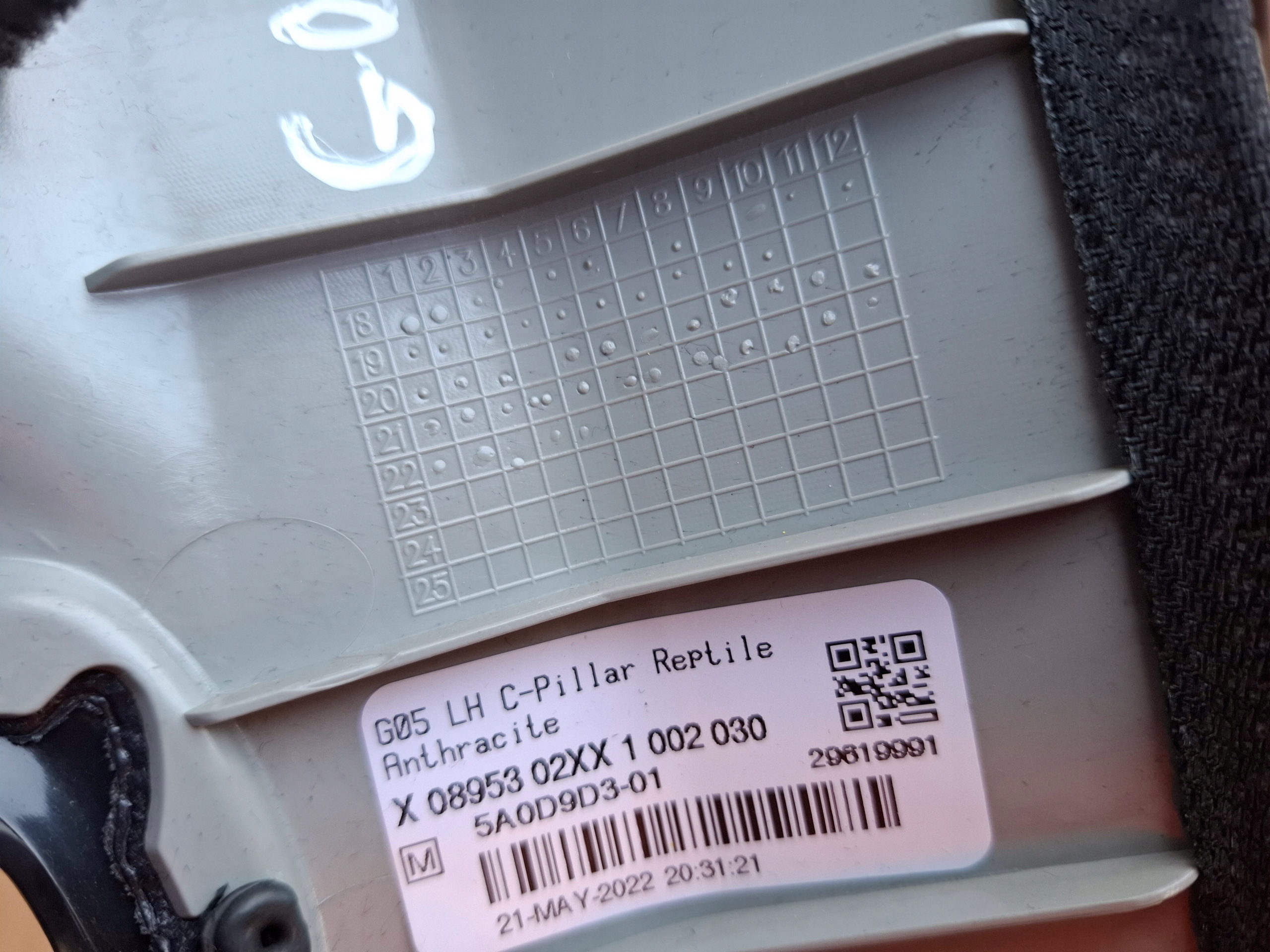 Blende Abdeckung SLUPKA links heck BMW X5 G05 22r 5A0D9D3